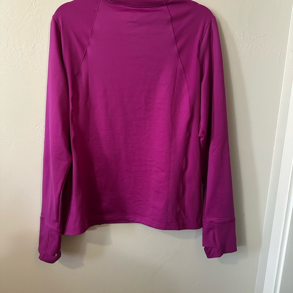 Under Armour Women's Long Sleeve Tee - Purple - Picture 2 of 4